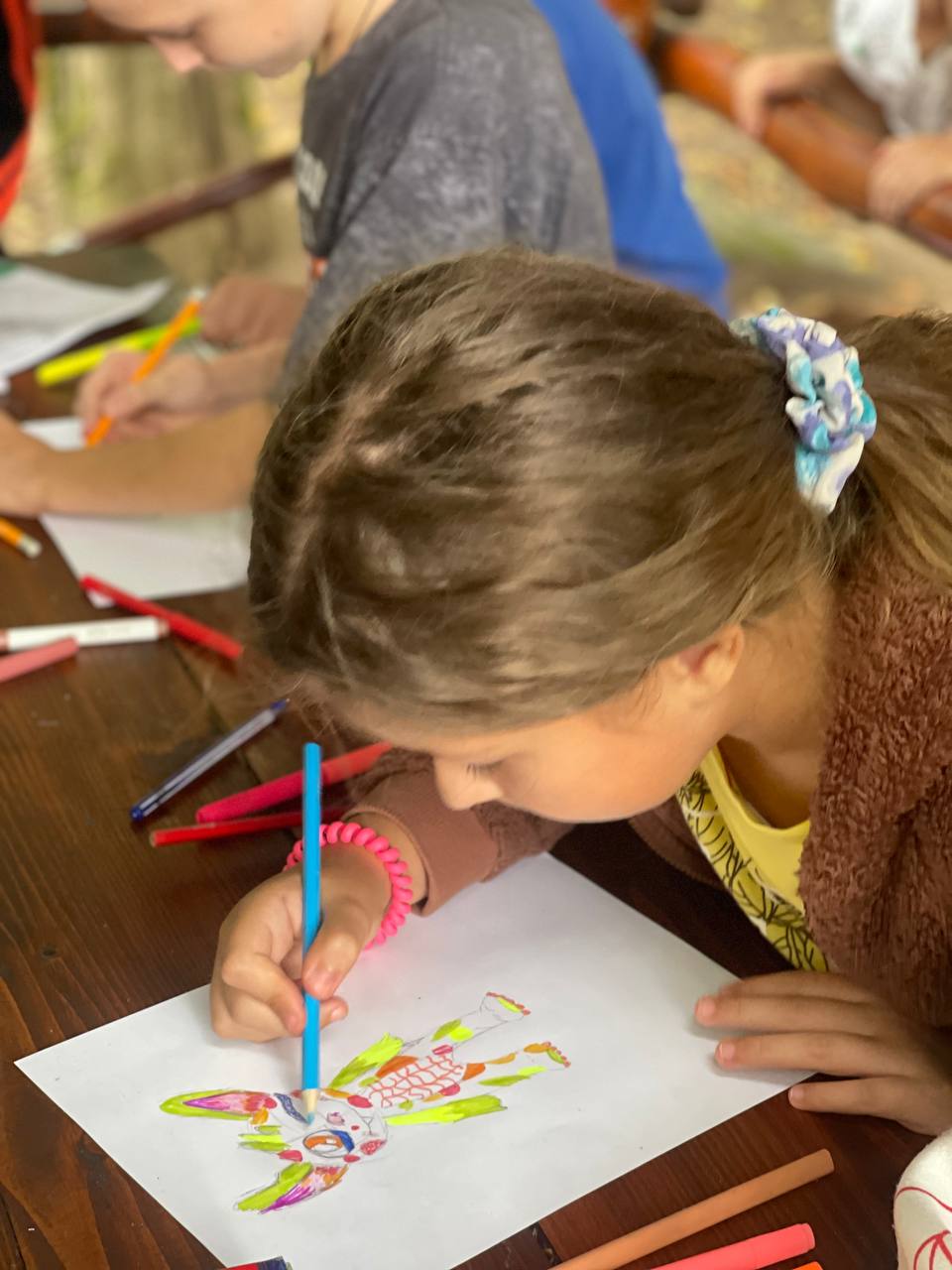 Малювання та крафт у таборі