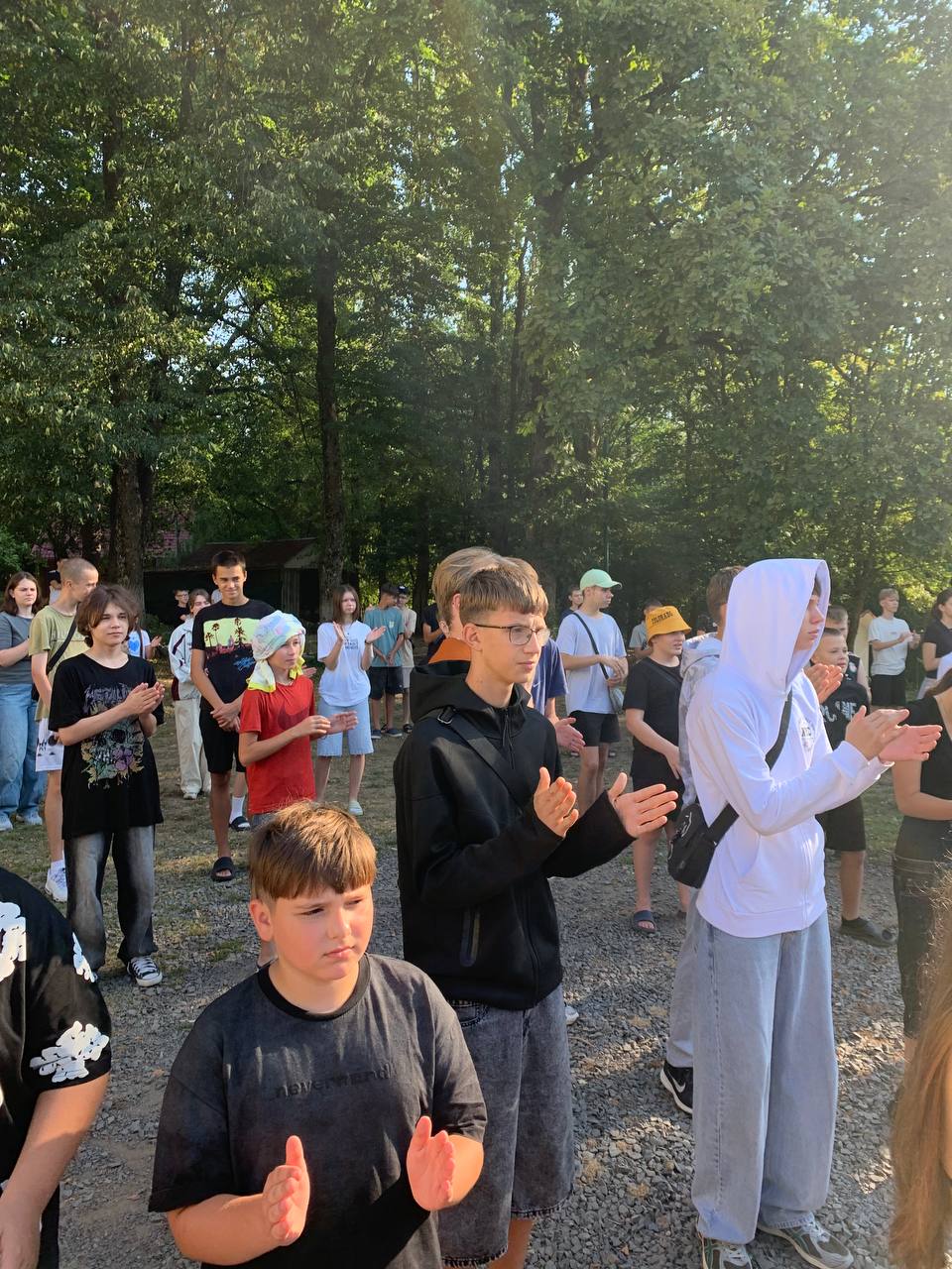 Ранок у таборі Водограй