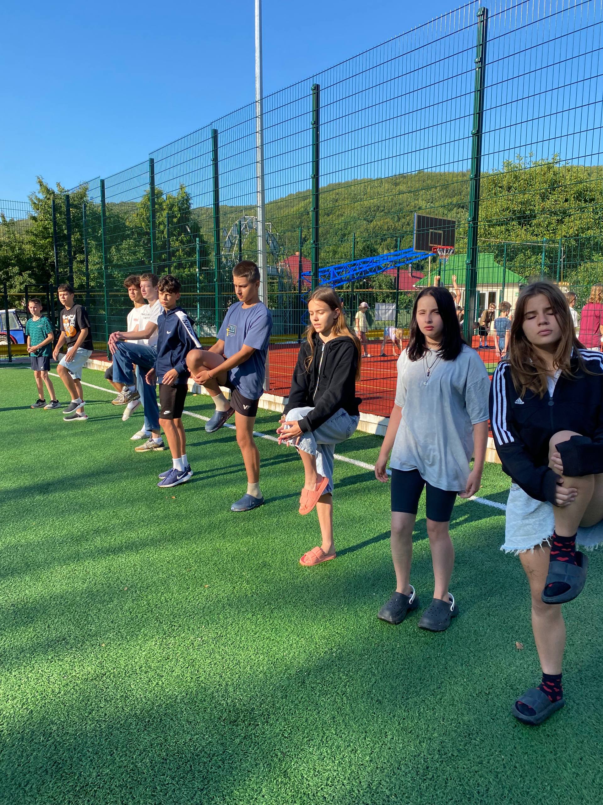 Руханка зранку у Водограї