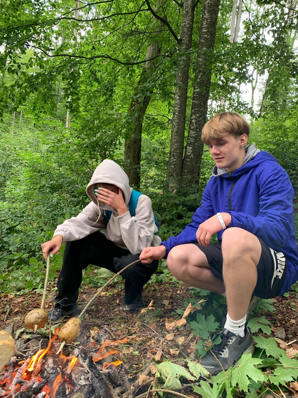 Табірний день, повний активностей