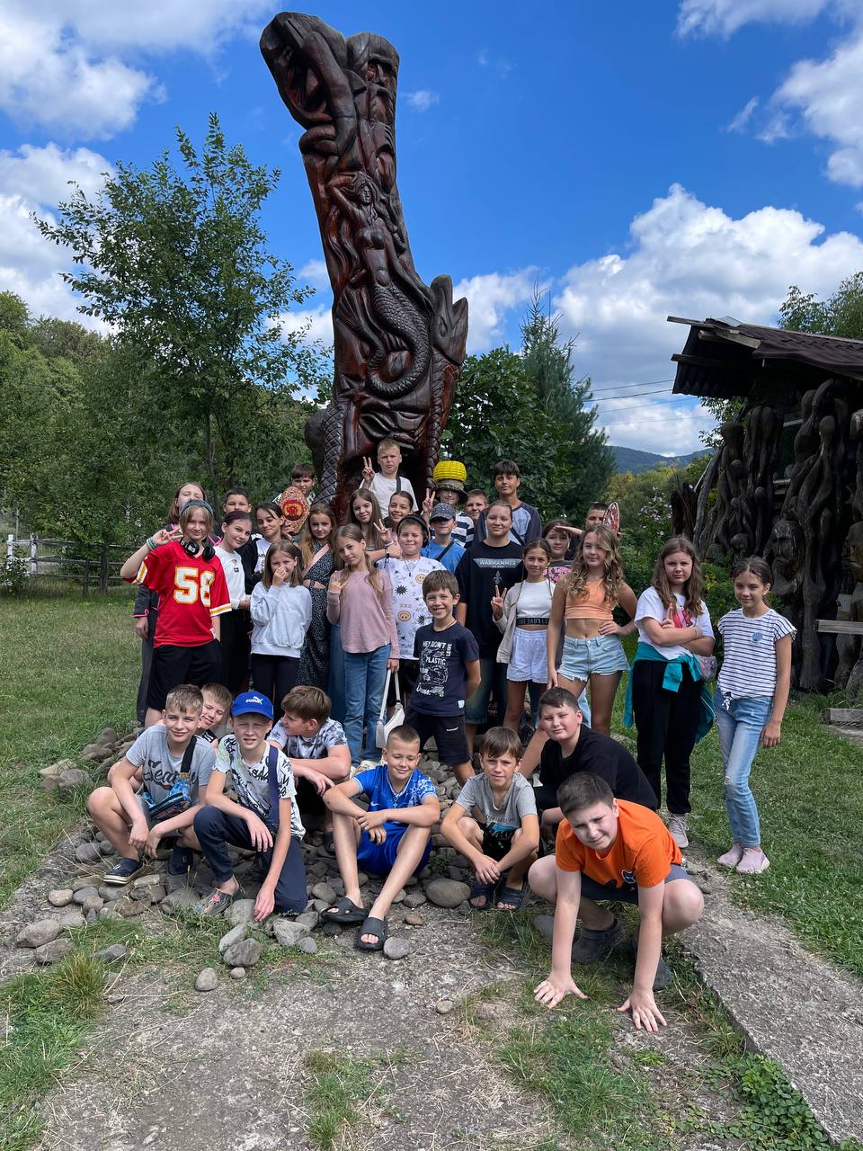 Рухливі ігри загону