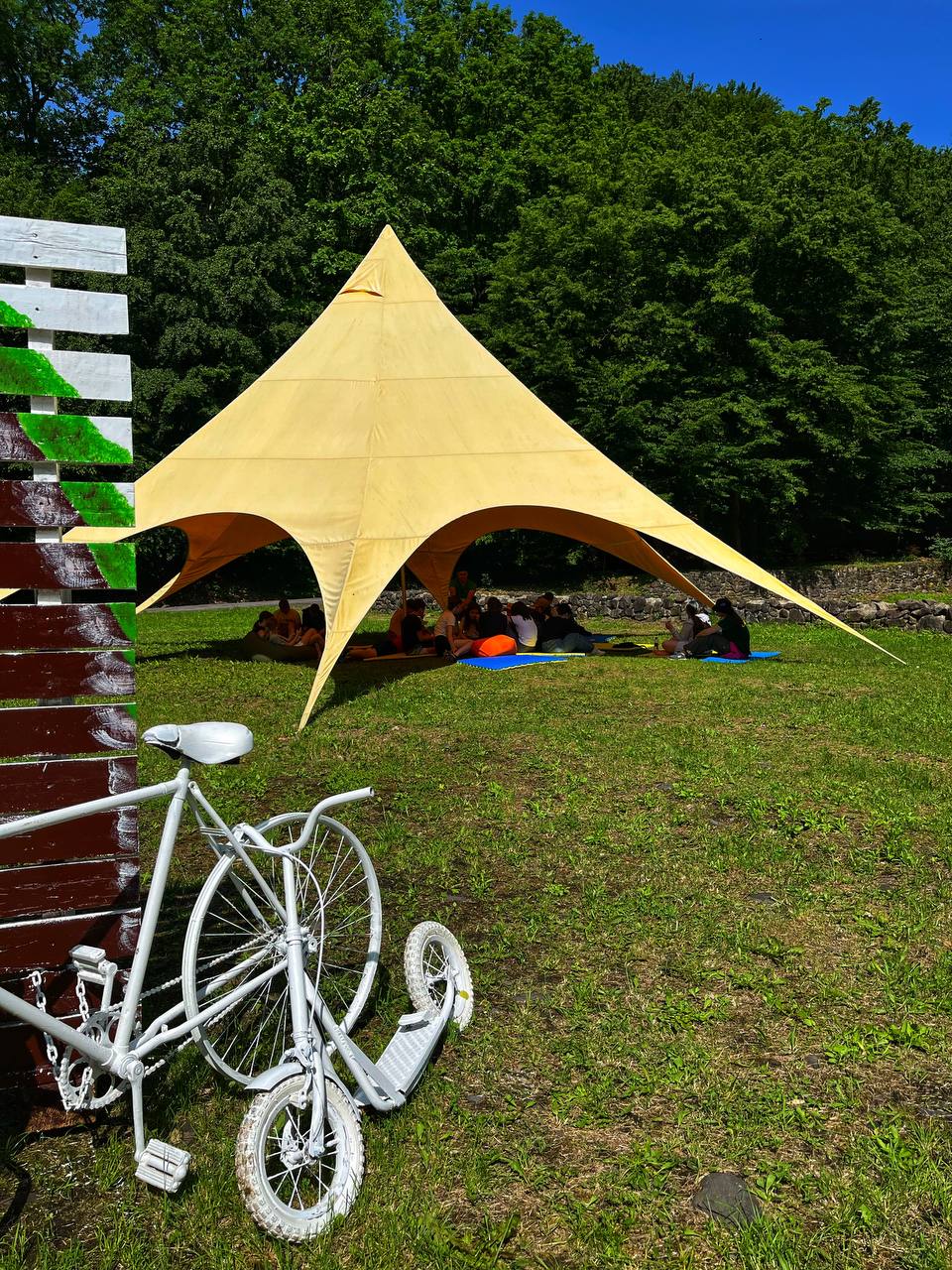 Фото території табору Водограй